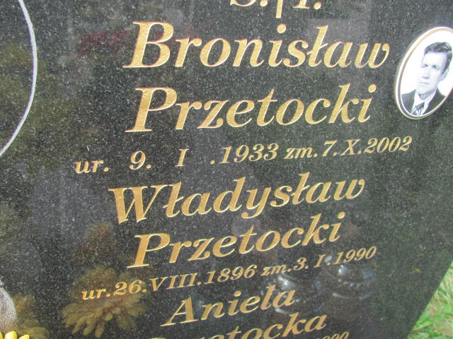 Aniela Przetocka 1891 Podstolice - Grobonet - Wyszukiwarka osób pochowanych
