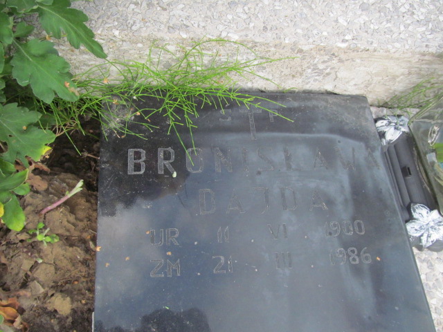 Józef Dajda 1897 Podstolice - Grobonet - Wyszukiwarka osób pochowanych