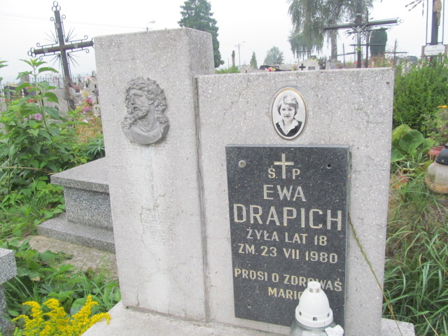 Ewa Drapich 1962 Podstolice - Grobonet - Wyszukiwarka osób pochowanych