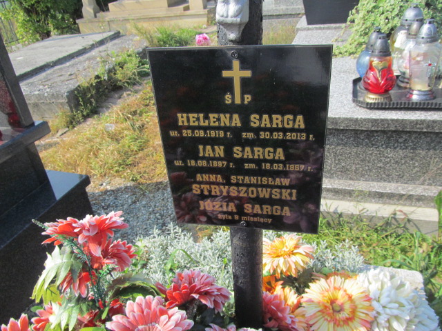 Stanisława Stryszowska 1909 Podstolice - Grobonet - Wyszukiwarka osób pochowanych