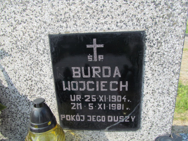 Wojciech Burda 1904 Podstolice - Grobonet - Wyszukiwarka osób pochowanych