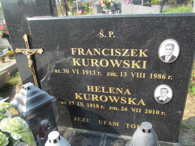 Helena Kurowska 1918 Podstolice - Grobonet - Wyszukiwarka osób pochowanych