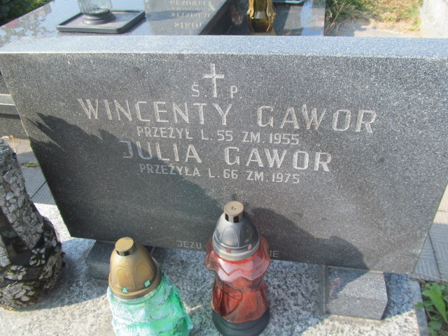 Wincenty Gawor 1900 Podstolice - Grobonet - Wyszukiwarka osób pochowanych