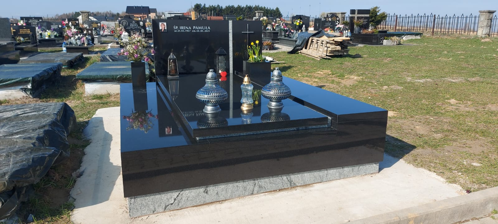 Grób Irena Pamuła