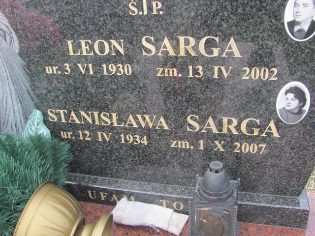 Stanisław Sarga 1934 Podstolice - Grobonet - Wyszukiwarka osób pochowanych